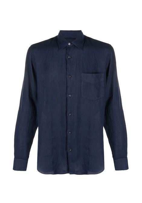 camicia sedici uomo navy ASPESI | CE36 C19585096